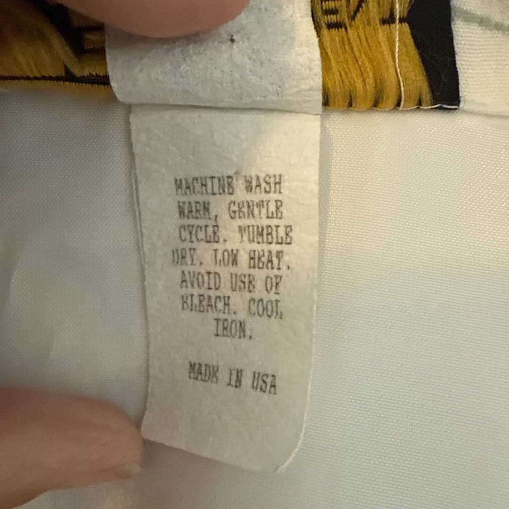 Toni Garment For CC Magic Vintage 90s Floral Open Front White Blazer Loose Large - Picture 3 of 4